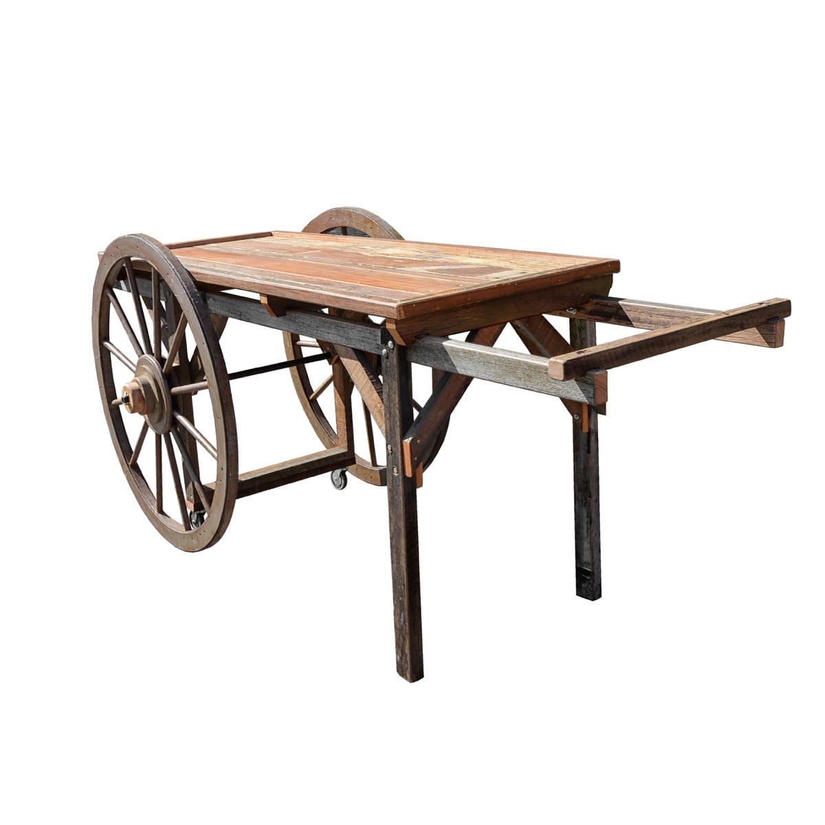 Cart 10 – Rustic Flat-bed Cart